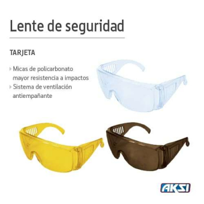 Lentes De Seguridad Negros